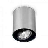 Потолочный светильник Ideal Lux Mood PL1 Small Round Alluminio