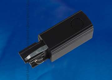 Ввод питания для шинопровода левый (09739) Uniel UBX-A02 Black