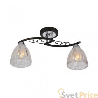 Потолочный светильник IDLamp Nield 232/2PF-Blackchrome