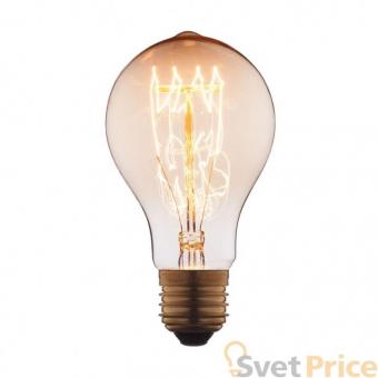 Лампа накаливания E27 40W груша прозрачная 1003-SC