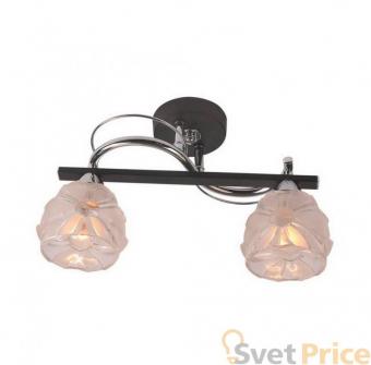 Потолочный светильник IDLamp Allegra 218/2PF-Blackchrome