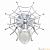 Бра Divinare Spiders Invasion 1308/02 AP-1