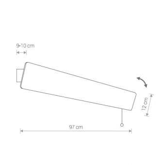 Настенный светодиодный светильник Nowodvorski Oslo 9313