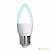 Лампа светодиодная диммируемая (UL-00004295) Uniel E27 7W 4000K матовая LED-C37 7W/4000K/E27/FR/DIM PLP01WH