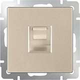 Розетка Ethernet RJ-45 шампань WL11-RJ-45 4690389124532