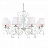 Подвесная люстра Arte Lamp Romana Snow A1743LM-8WH