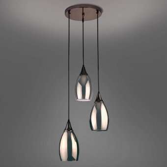 Подвесная люстра Eurosvet Cosmic 50085/3 черный жемчуг