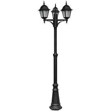 Садово-парковый светильник Arte Lamp Bremen A1017PA-3BK
