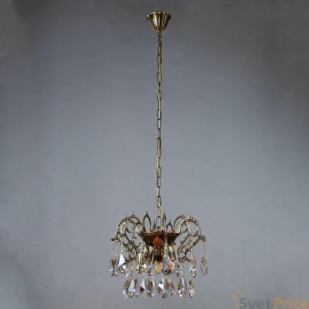 Подвесная люстра Ambiente Alicante 8888/3 CL PB Tear Drop