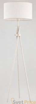 Торшер Alfa Trivet white 9254