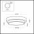 Потолочный светильник Odeon Light Holger 2744/1C