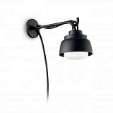 Уличный настенный светодиодный светильник Ideal Lux Marmalade AP1 Nero