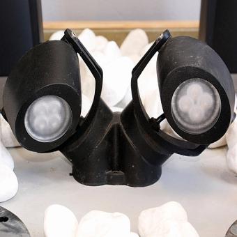 Уличный настенный светодиодный светильник Fumagalli Minitommy 2L 3M1.000.000.AYU1L