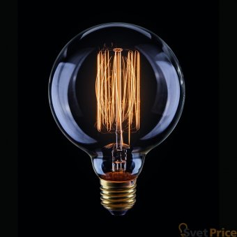 Лампа накаливания E27 60W прозрачная VG6-G95A1-60W 5923