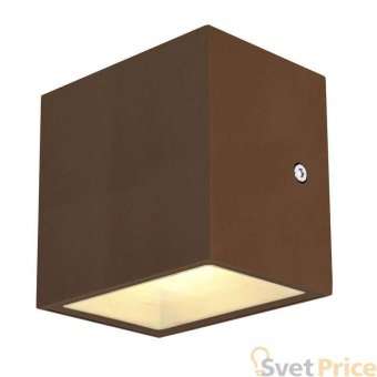 Уличный настенный светодиодный светильник SLV Sitra Cube 1002034