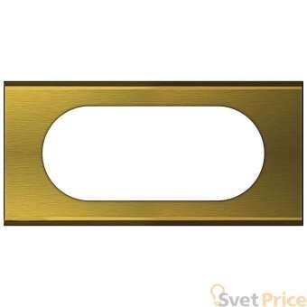 Рамка 4/5-модульная Legrand Celiane золото 069135