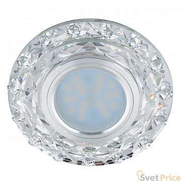 Встраиваемый светильник Fametto Luciole DLS-L130 GU5.3 Chrome/Clear