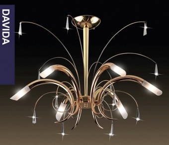 Подвесная люстра Odeon Light Davida 1615/6
