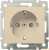 Розетка 2К+3 Legrand Valena 16A 250V с/з со шторками безвинтовой зажим слоновая кость 774122