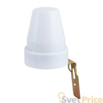 Датчик освещенности SNS-L-08  2200W IP44 Белый 4690389055447