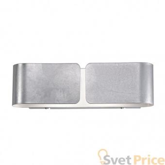 Настенный светильник Ideal Lux Clip AP2 Mini Argento