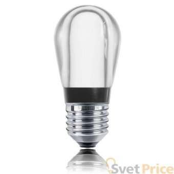Лампа светодиодная E27 1,5W 2200K прозрачная 057-233