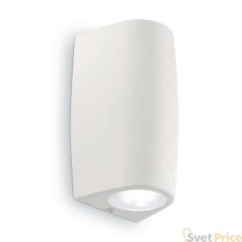 Уличный настенный светильник Ideal Lux Keope AP1 Small Bianco