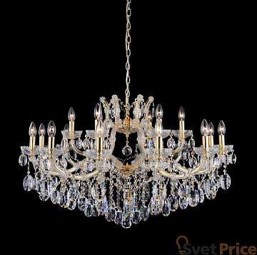 Подвесная люстра Crystal Lux Hollywood SP12+6 Gold