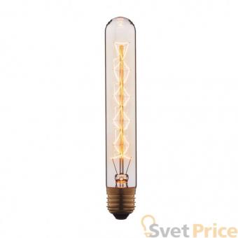 Лампа накаливания E27 40W цилиндр прозрачный 1040-S