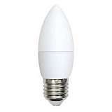 Лампа светодиодная (UL-00003805) E27 9W 6500K матовая LED-C37-9W/DW/E27/FR/NR