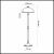Торшер Odeon Light Garden 2525/2F страна Италия Торшер Odeon Light Garden 2525/2F