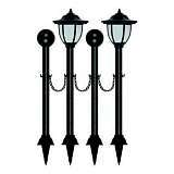Светильник на солнечных батареях (UL-00003132) Uniel Фонари USL-S-181/PT720 Lantern Set02