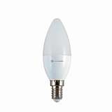Лампа светодиодная E14 6W 4000K свеча матовая LE-CD-6/E14/840 L251