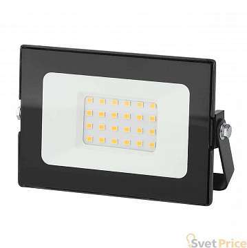 Прожектор светодиодный ЭРА 20W 3000К LPR-021-0-30K-020