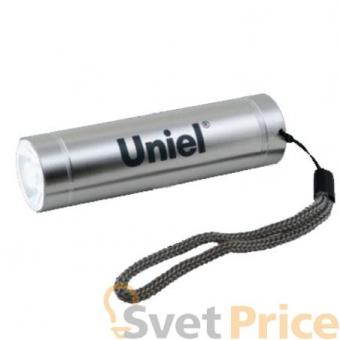 Карманный светодиодный фонарь Uniel (UL-00000191) от батареек 88х24 50 лм S-LD043-B Silver