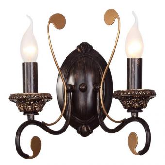 Бра IDLamp Riccarda 261/2A-Blackplatina