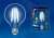 Лампа светодиодная филаментная (UL-00004863) Uniel E27 10W 4000K прозрачная LED-G95-10W/4000K/E27/CL PLS02WH