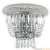 Настенный светильник Ideal Lux Dubai AP2 Cromo