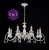 Подвесная люстра Maytoni Faberge ARM218-08-W страна Германия Подвесная люстра Maytoni Faberge ARM218-08-W