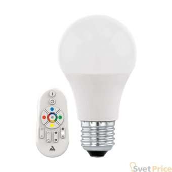 Лампа светодиодная Eglo E27 9W 2700-6500K матовая 11585