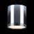 Потолочный светодиодный светильник Elektrostandard DLR024 6W 4200K хром/черный хром 4690389121968