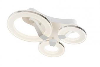 Потолочный светодиодный светильник IDLamp Jenevra 397/3PF-LEDWhitechrome