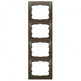 Рамка 4-постовая Legrand Galea Life темная бронза 771208