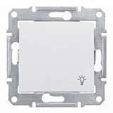 Выключатель кнопочный Свет Schneider Electric Sedna IP44 10A 250V SDN0900321