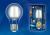 Лампа светодиодная филаментная E27 10W 3000K груша прозрачная LED-A60-10W/WW/E27/CL PLS02WH