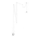 Подвесной светодиодный светильник Ideal Lux Tall SP1 Small Bianco