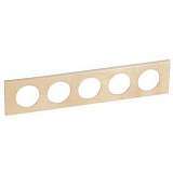 Рамка 5-постовая Legrand Celiane клен 069220