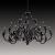 Подвесная люстра Lightstar Cigno Collo Bk 751247 страна Италия Подвесная люстра Lightstar Cigno Collo Bk 751247