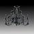 Потолочная люстра Lightstar Cigno Collo Bk 751187 страна Италия Потолочная люстра Lightstar Cigno Collo Bk 751187