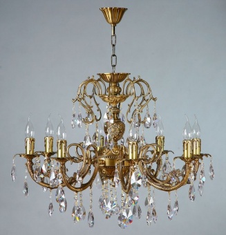 Подвесная люстра Ambiente Alicante 8888/8 AB Tear drop